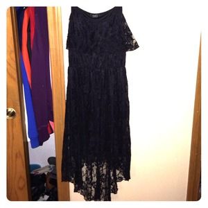 Deb dress. Longer in the back shorter in the front
