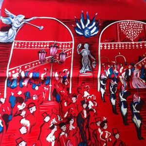 Hermes 90cm square scarf