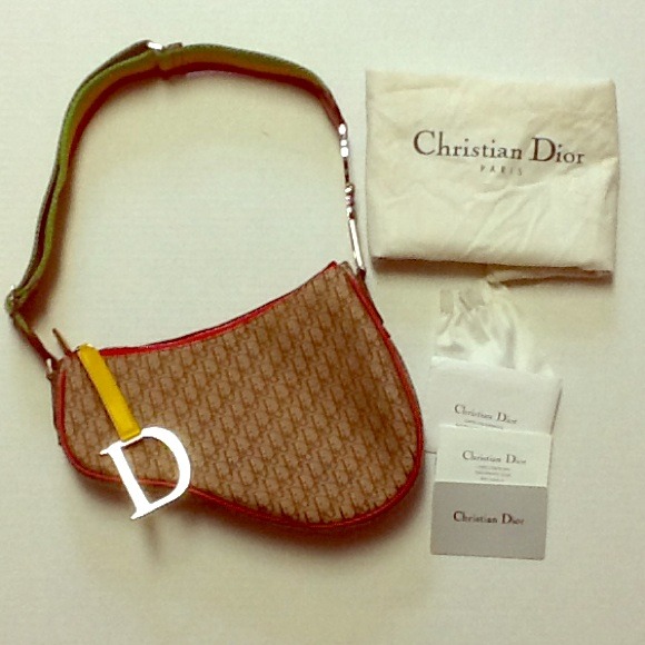 Dior Rasta Saddle bag