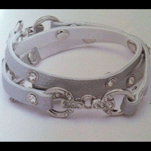 New silver wrap bracelet