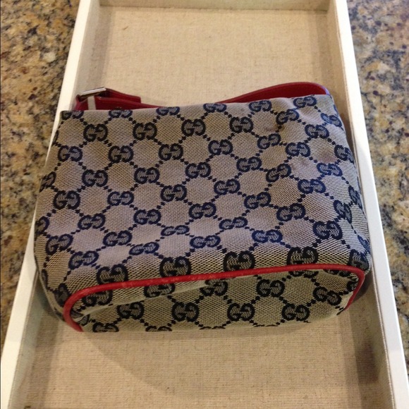 Authentic Gucci cosmetic bag