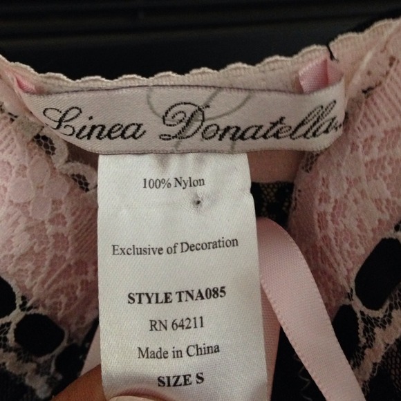 Gorgeous split front lingerie Linea Donatella - Picture 4 of 4