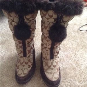 Authentic Coach Boots