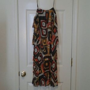 💰SOLD IN BUNDLE💰 - Strappy Brown party dress