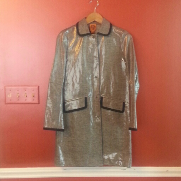 tory burch rain coat