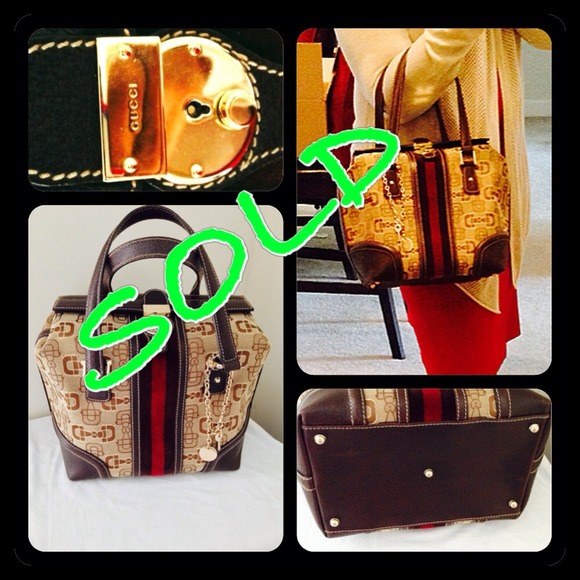🚫SOLD Authentic Gucci Treasure Tote!!