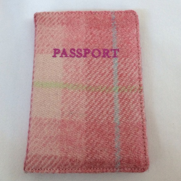 Wool passport holder