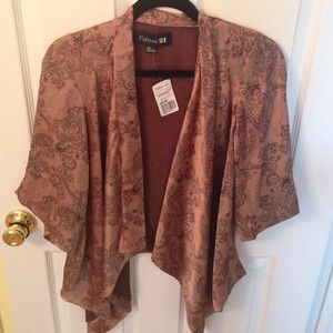 Silk Kimono forever 21!