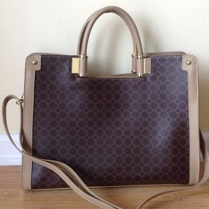 Ivanka Trump brown shoulder bag