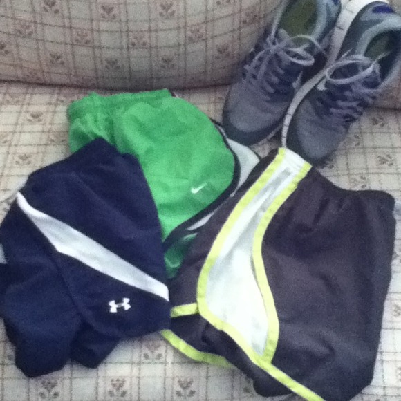 Bundle ! Trade !Three pairs of running shorts 💪❤