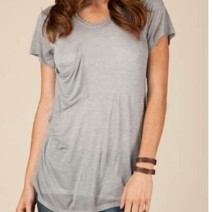 REDUCED Alternative Apparel silk modal Pocket tee