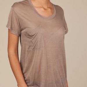 REDUCED Alternative Apparel silk modal pocket tee