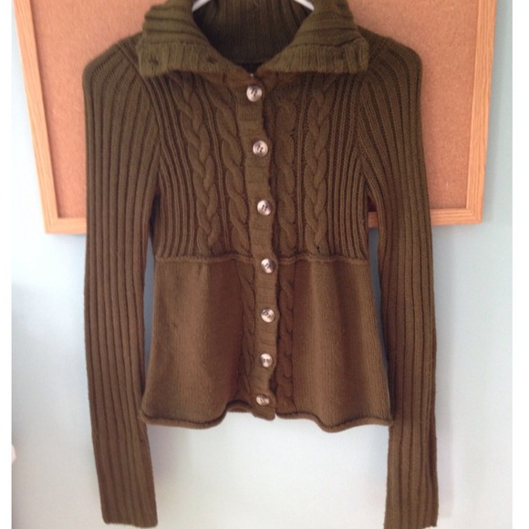 Olive Green Sweater