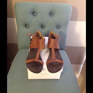 Tan sandals