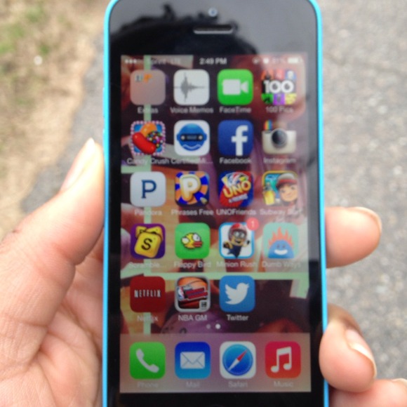 iPhone 5c Blue