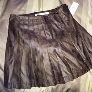 Rachel Roy pleather skirt