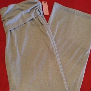 Covington Semi-Sheer FoldOver Pants