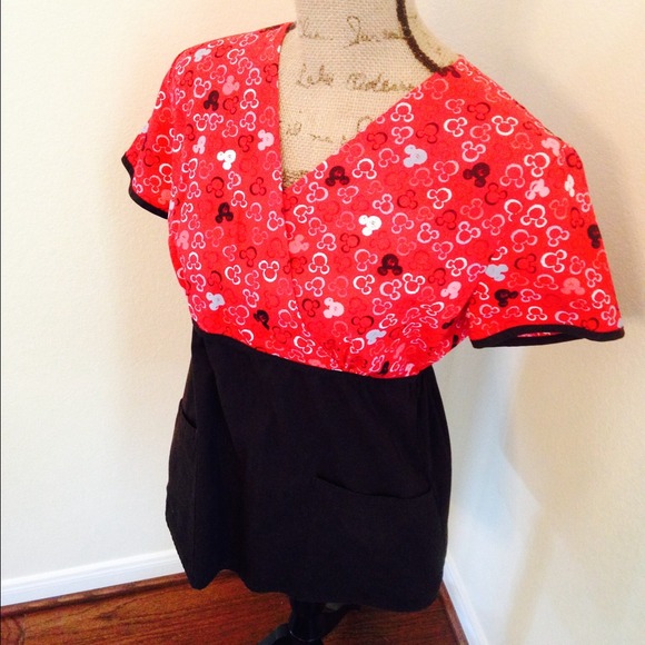 Mickey Mouse Scrub Top-SOLD