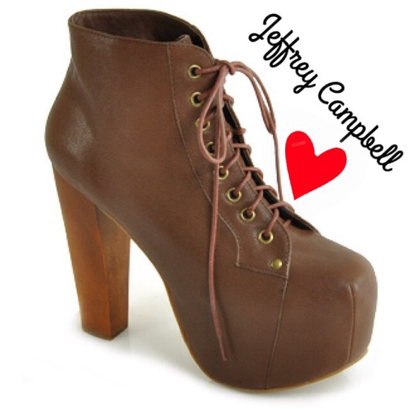 🎉REDUCED🎉 Jeffrey Campbell Brown Leather Litas