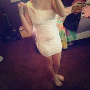 white dress