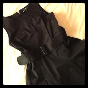 H&M Black Audrey Dress Size 12