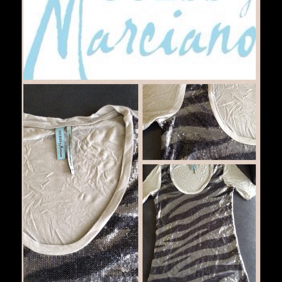 😍cute Guess Marciano sequence top