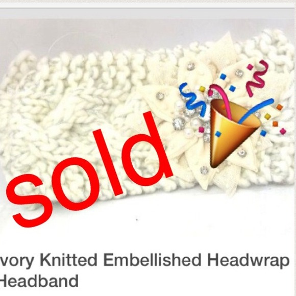 Ivory headwrap