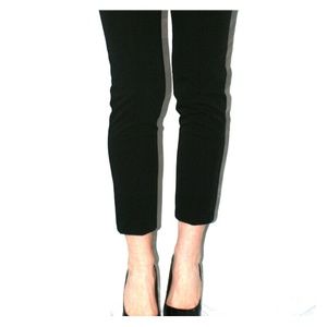 Asos black cropped cigarette pants