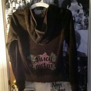 Juicy couture sweat jacket