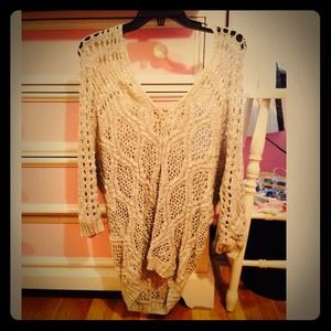 Slouchy grey sweater