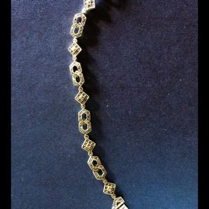 Sterling & Marcasite Bracelet