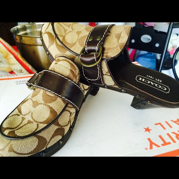Coach Shoes - 💯Authentic Coach Mules 💯