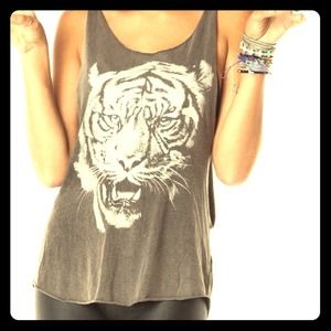 Brandy melville tiger tank top