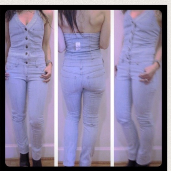 Chic retro jumpsuit SALE SALE - Picture 4 of 4