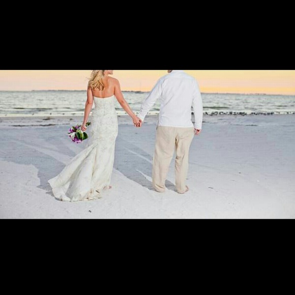 Demetrios wedding dress, previously worn - Picture 2 of 3
