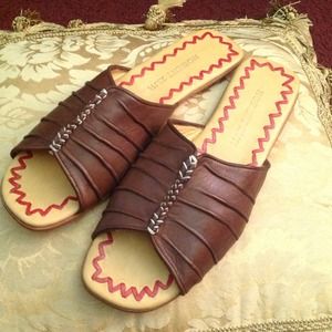 SOLD SOLD SOLD!!!!Genuine brown leather scandals