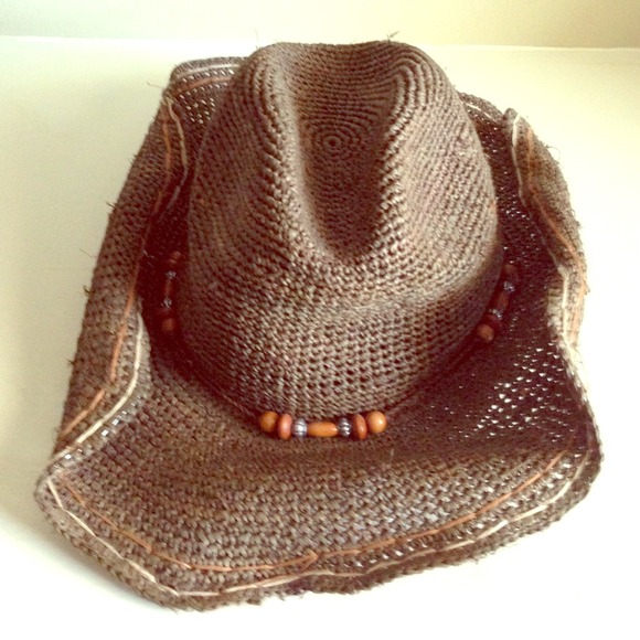 RESERVED🐴 True Religion Straw Cowboy Hat 🐴 brown
