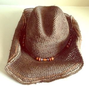 RESERVED🐴 True Religion Straw Cowboy Hat 🐴 brown