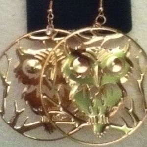 Owl earrings