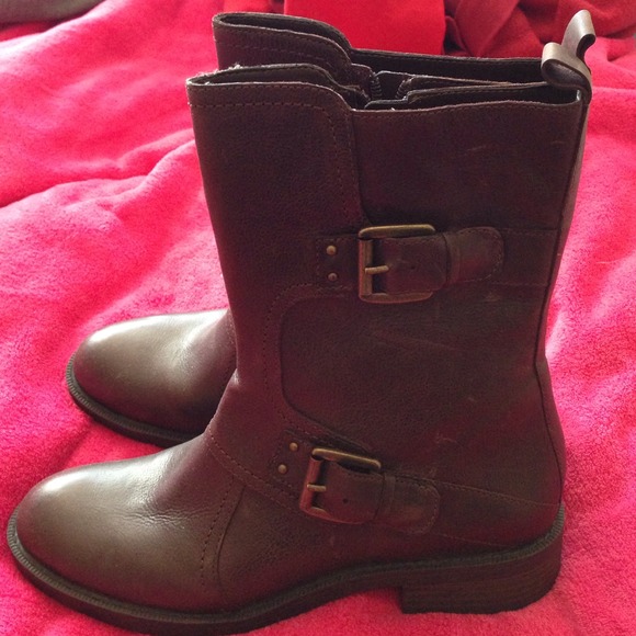 Enzo Angiolini Leather Boots - Picture 2 of 3