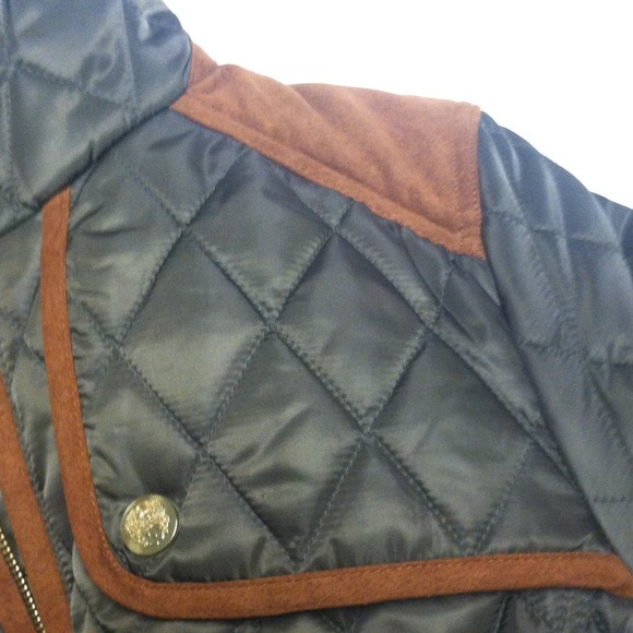Vince Camuto Military Inspired Quilted Jacket - Picture 2 of 4