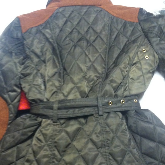 Vince Camuto Military Inspired Quilted Jacket - Picture 4 of 4