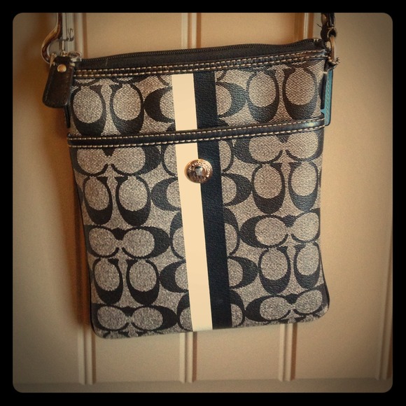 Authentic Black Coach Crossbody