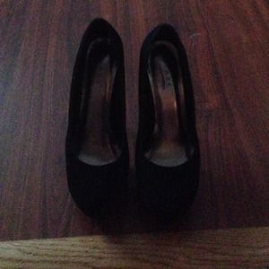 Shoes - Black suede pumps Shoes - Black suede pumps
