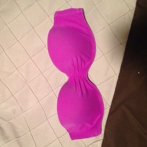 Bandeau bathing suit top