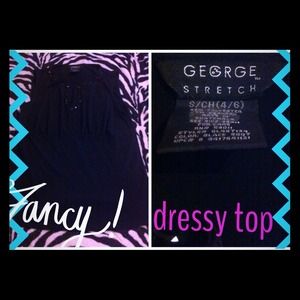Black Dress Top