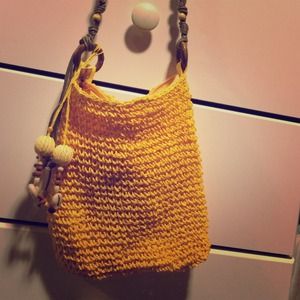 Yellow satchel