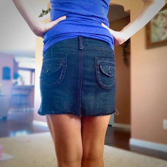 2 Denim Mini skirt bundle - Picture 3 of 4