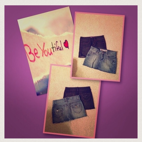 2 Denim Mini skirt bundle - Picture 4 of 4