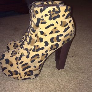 Cheetah Heels